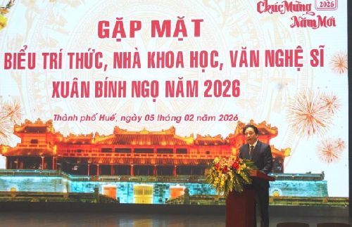 Gặp mặt nhân sĩ, trí thức nhân Xuân Bính Ngọ 2026