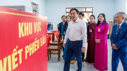 Các khu vực bầu cử diễn ra an toàn, nghiêm túc, trách nhiệm cao