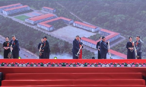 Khởi công, động thổ đồng loạt trường phổ thông nội trú liên cấp tiểu học và trung học cơ sở 