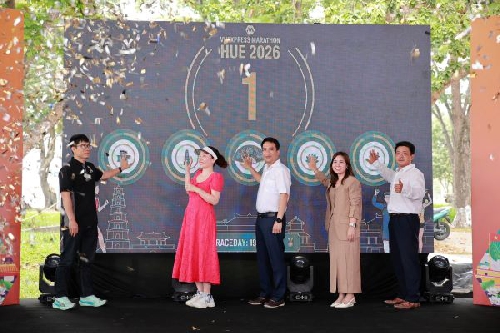 Khai mạc giải chạy VnExpress Marathon Huế 2026