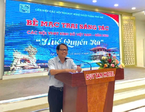 Bế mạc Trại sáng tác văn học nghệ thuật “Huế quyến rũ” năm 2026