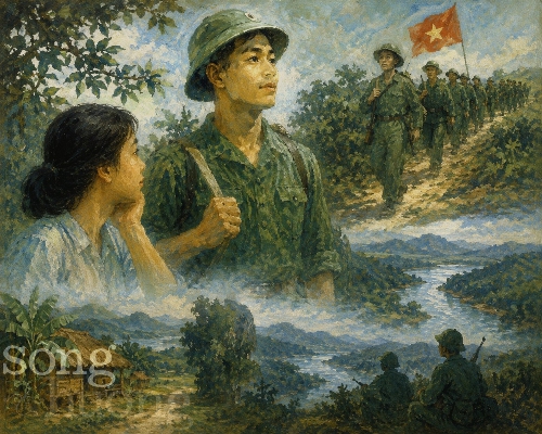 Thương màu áo lính
