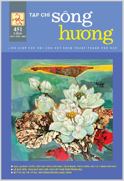 ĐÓN ĐỌC TẠP CHÍ SÔNG HƯƠNG SỐ 451, THÁNG 9 - 2026