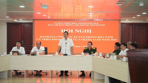  Chủ động từ sớm, từ xa, sẵn sàng ứng phó với các tình huống thiên tai