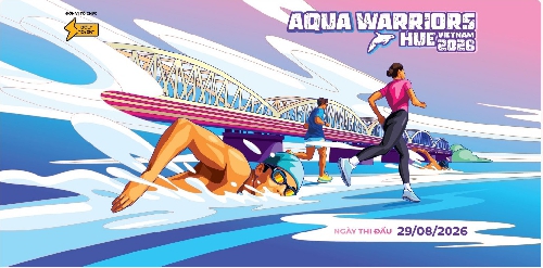 Huế tổ chức hai giải thể thao lớn: “Huế Amazing Marathon 2026” và “Aqua Warriors Huế 2026”