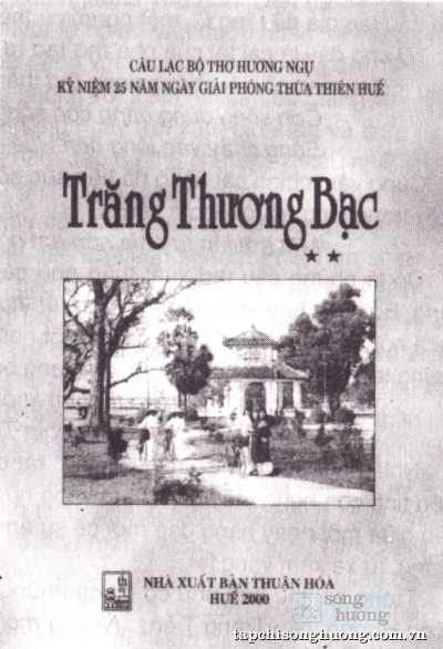 Đọc "Trăng Thương Bạc" - Tập thơ của câu lạc bộ Hương Ngự