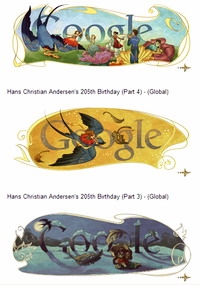 Google tôn vinh nhà văn Hans Christian Andersen