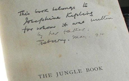 Rudyard Kipling viết 'Sách Rừng xanh' tặng con gái