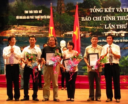 Lễ Tổng kết và trao giải báo chí Thừa Thiên Huế lần thứ III