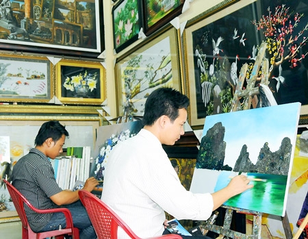 Tràn lan tranh chép