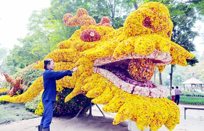 Hội hoa xuân TPHCM sẵn sàng đón du khách