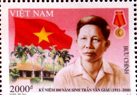 Phát hành bộ tem kỷ niệm 100 năm ngày sinh Giáo sư Trần Văn Giàu