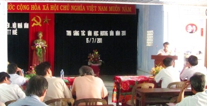 Khai mạc “Trại sáng tác Văn học Hương Vân năm 2011”