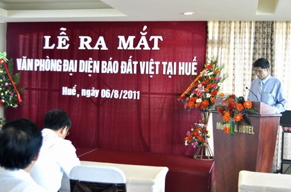 Báo Đất Việt ra mắt Văn phòng đại diện tại Cố đô Huế